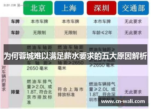 为何蓉城难以满足薪水要求的五大原因解析